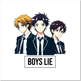 Boys lie. Posters and Art